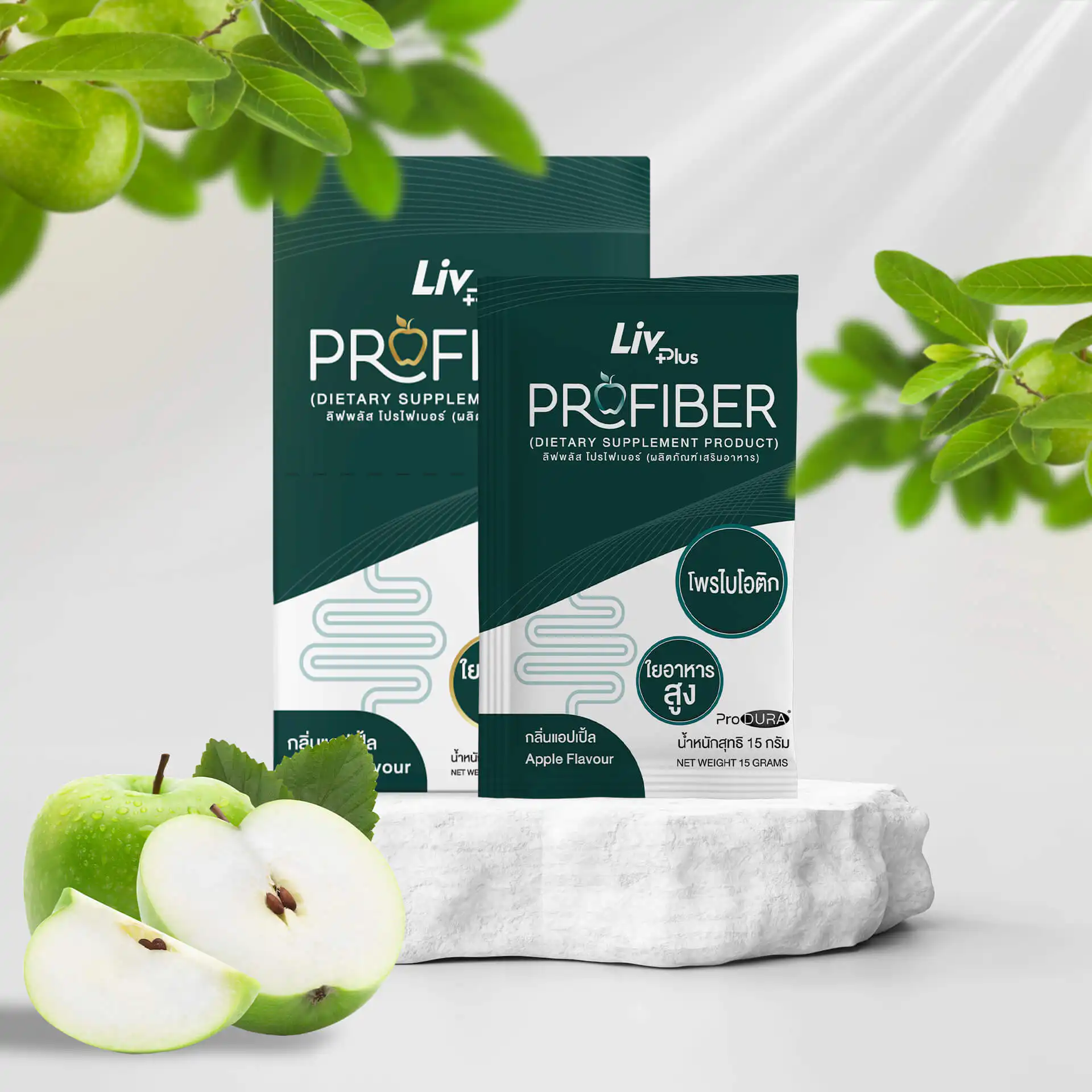 ลิฟพลัส โปรไฟเบอร์ Livplus Profiber ผลิตภัณฑ์เสริมอาหาร กระตุ้นการ ...