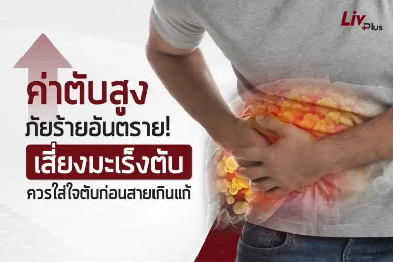 ค่า SGOT สูง ภัยเงียบของสุขภาพตับ วิธีลดความเสี่ยงมะเร็งตับด้วยตัวคุณเอง