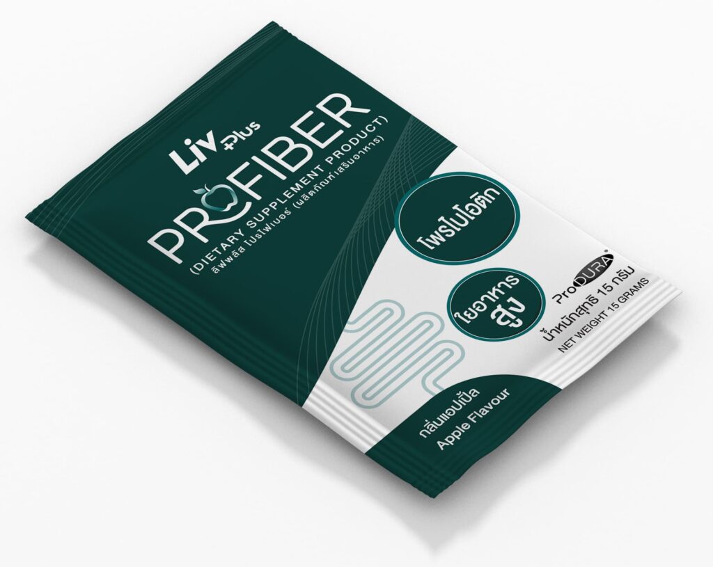 ลิฟพลัส โปรไฟเบอร์ Livplus Profiber ผลิตภัณฑ์เสริมอาหาร กระตุ้นการขับถ่าย