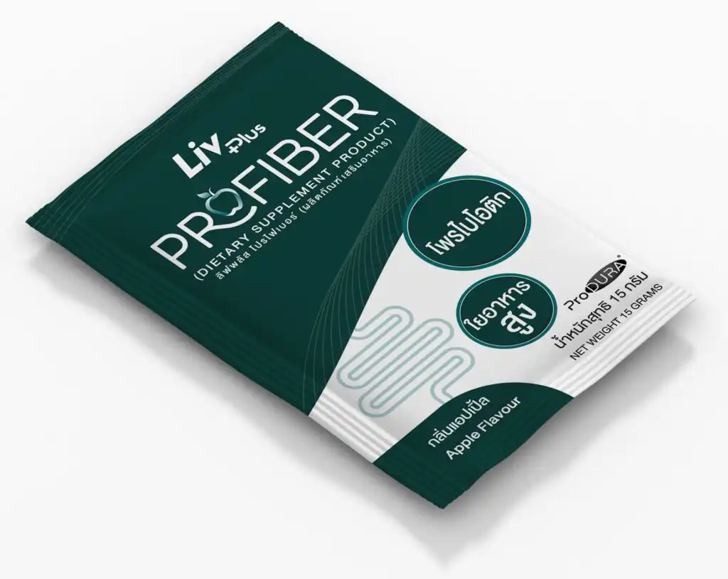 ลิฟพลัส โปรไฟเบอร์ Livplus Profiber ผลิตภัณฑ์เสริมอาหาร กระตุ้นการขับถ่าย