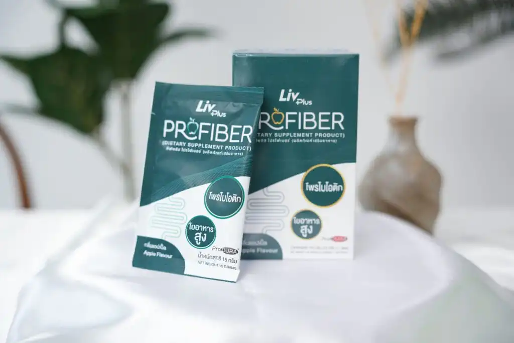 ลิฟพลัส โปรไฟเบอร์ Livplus Profiber ผลิตภัณฑ์เสริมอาหาร กระตุ้นการขับถ่าย