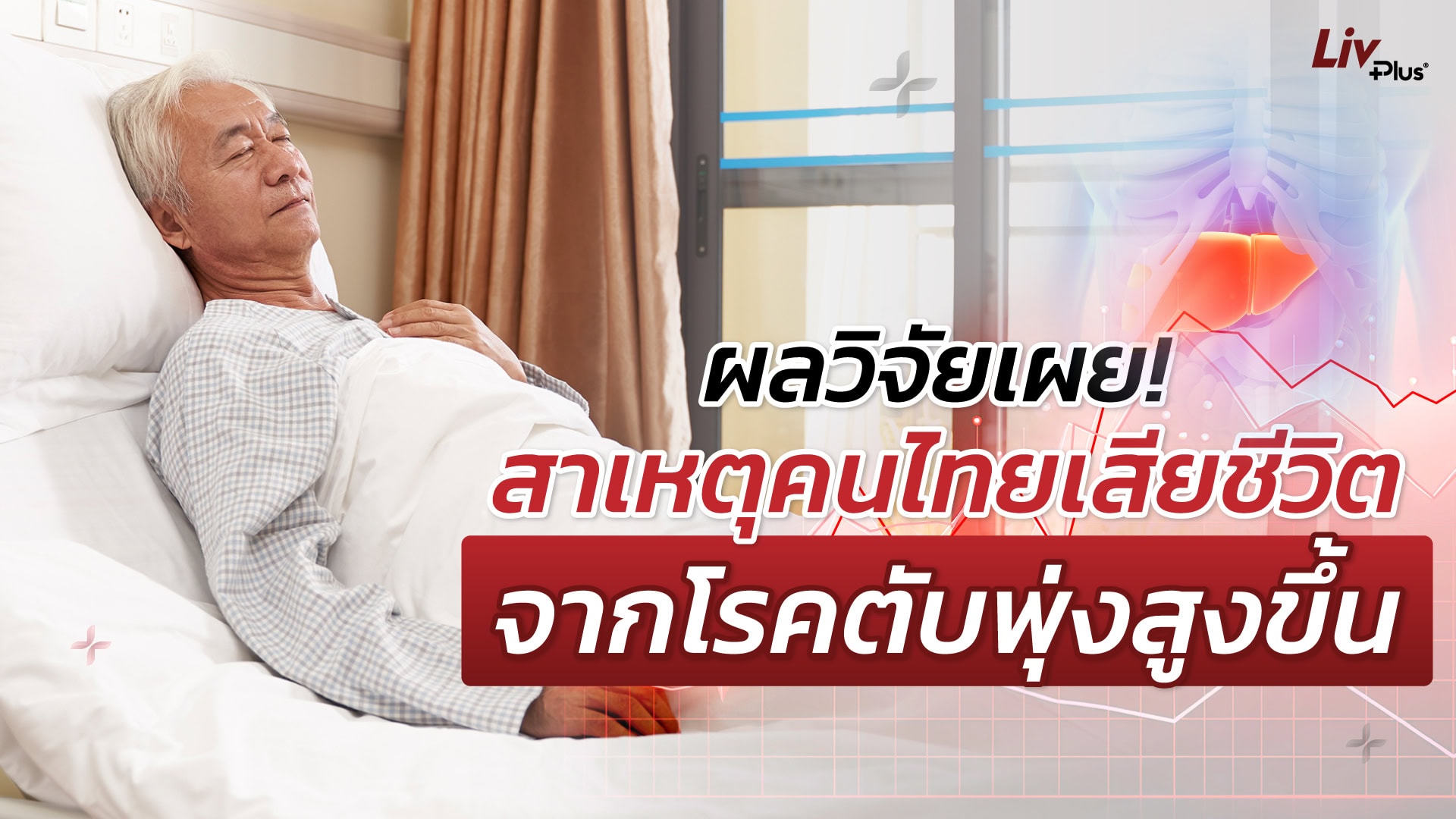 Read more about the article ผลวิจัยเผย! สาเหตุคนไทยเสียชีวิตจาก “โรคตับ” พุ่งสูง – อย่ามองข้าม “ค่าตับสูง”
