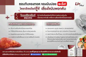 ไตรกลีเซอไรด์สูงกว่า 200 mg/dL ส่งผลเสียต่อร่างกาย
